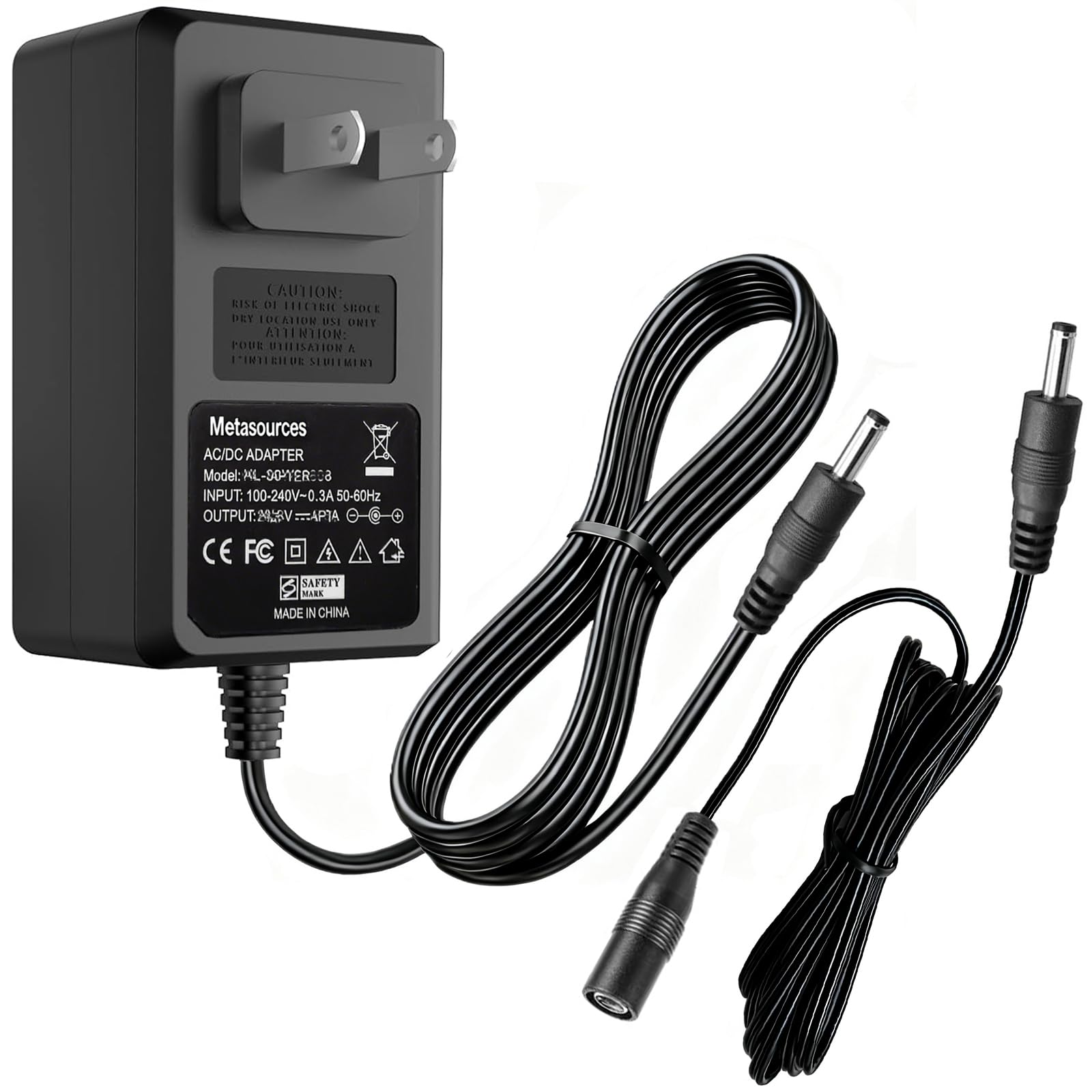 Amazon.com: Metasources 15FT Long Cable 16.8V AC/DC Adapter